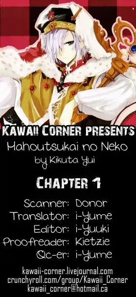 Mahoutsukai no Neko Chapter 1 1